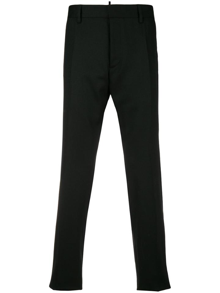 Dsquared2 Tailored Fitted Trousers - Black