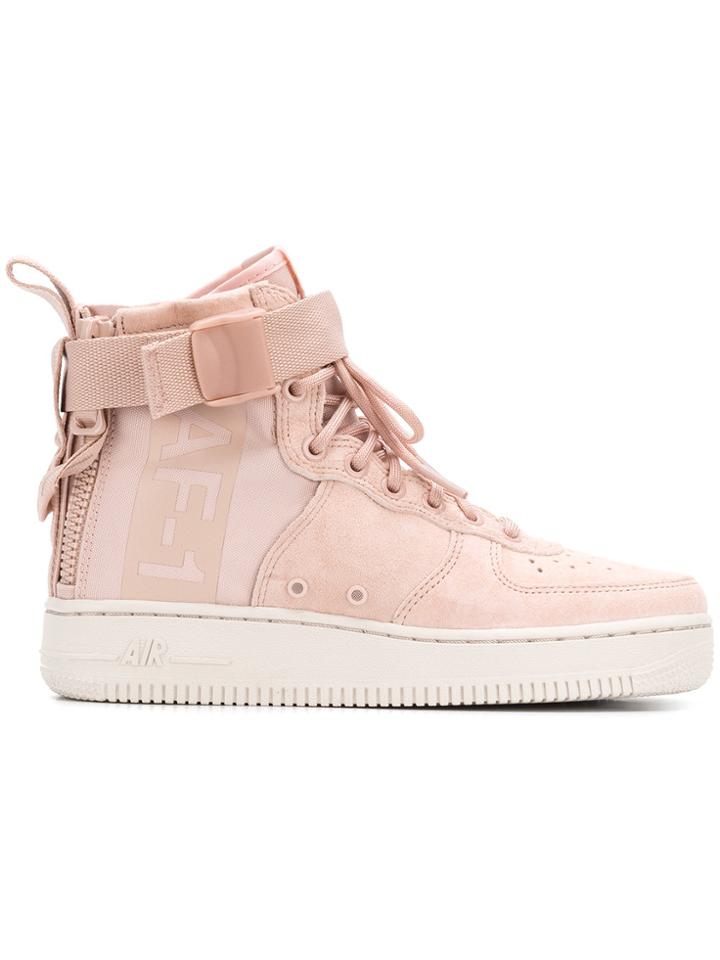 Nike Sf Air Force 1 Mid Sneakers - Pink & Purple