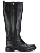 Hermès Vintage Knee-length Boots - Black