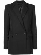 Robert Rodriguez Studio Eva Double-breasted Blazer - Black