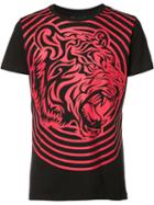 Tribal T-shirt, Men's, Size: Medium, Black, Cotton, Philipp Plein