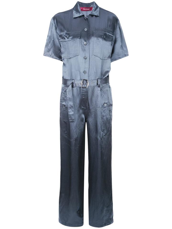 Sies Marjan Short-sleeved Jumpsuit - Blue