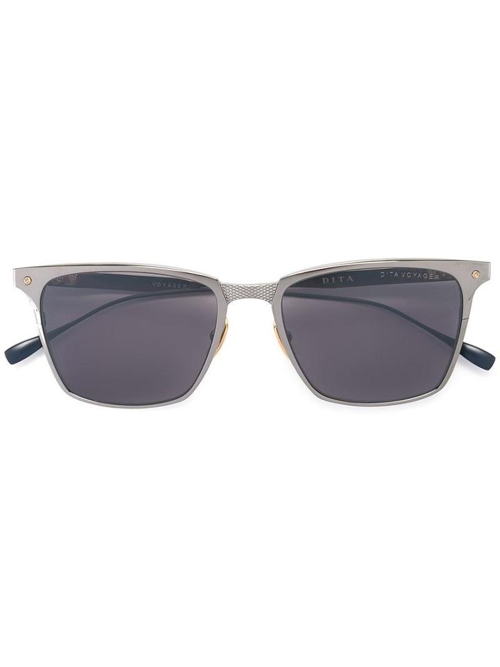 Dita Eyewear 'voyager' Sunglasses, Men's, Size: 55, Grey, Metal