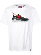 Mostly Heard Rarely Seen 8-bit Black Gear T-shirt - White