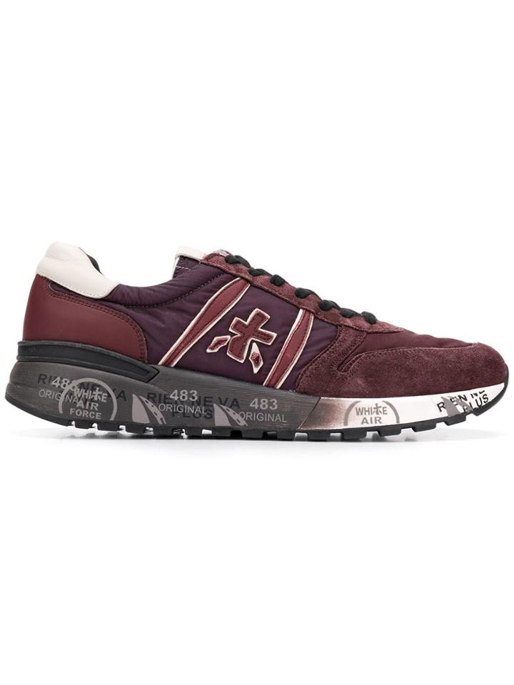 Premiata Lander Sneakers - Red