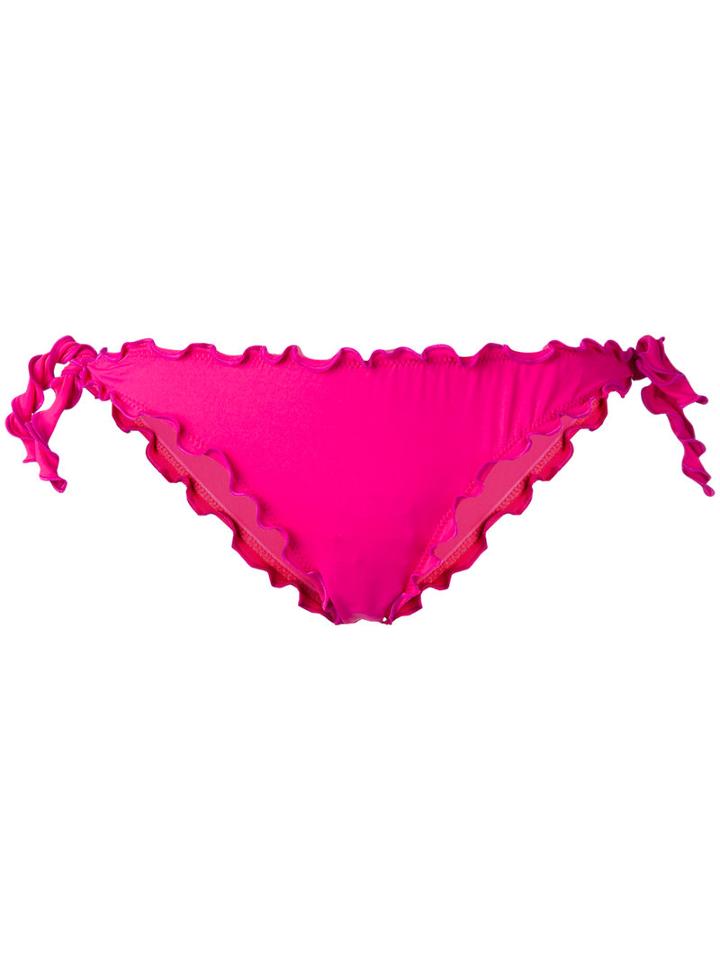 Mc2 Saint Barth - Moon Bikini Bottoms - Women - Polyamide/spandex/elastane - S, Pink/purple, Polyamide/spandex/elastane