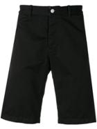 Edwin Knee-length Fitted Shorts - Black
