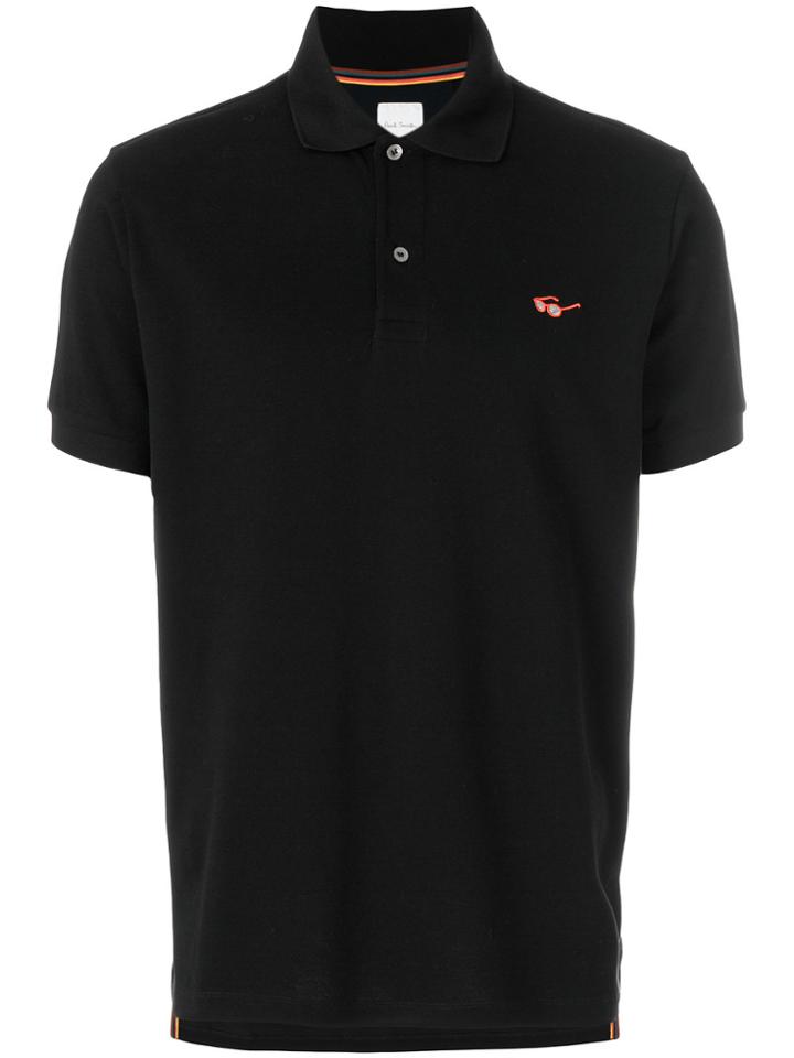 Paul Smith Short Sleeve Polo Shirt - Black