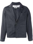 Ganryu Comme Des Garcons Rigid Jacket, Men's, Size: Medium, Grey, Cotton/polyester