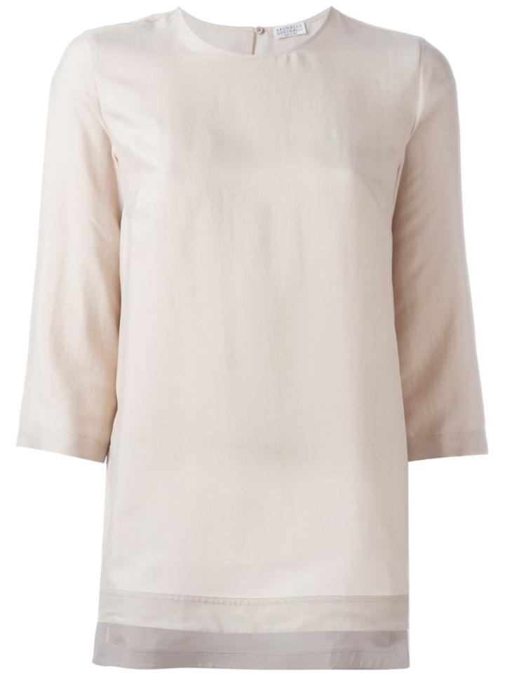 Brunello Cucinelli Long Length Blouse