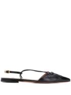 L'autre Chose Slingback Flat Ballerinas - Black