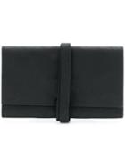 Uma Wang Wrap Around Strap Wallet - Black