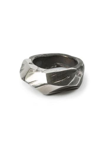 Lost & Found Ria Dunn Faceted Ring - Metallic