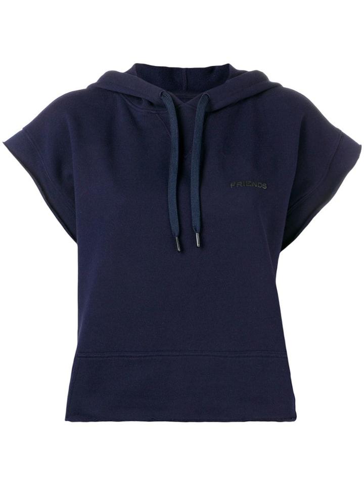 Zadig & Voltaire D-beals Sleeveless Hoodie - Blue
