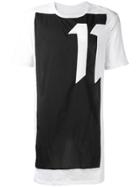 11 By Boris Bidjan Saberi Printed T-shirt - White