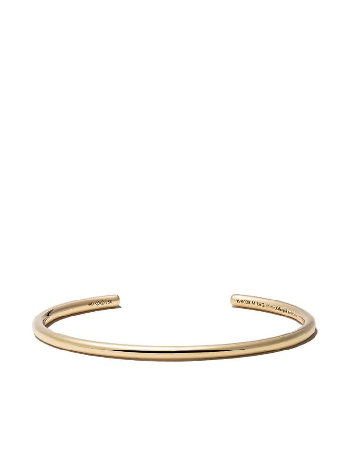 Le Gramme 18kt Yellow Gold 17 Grams Cuff