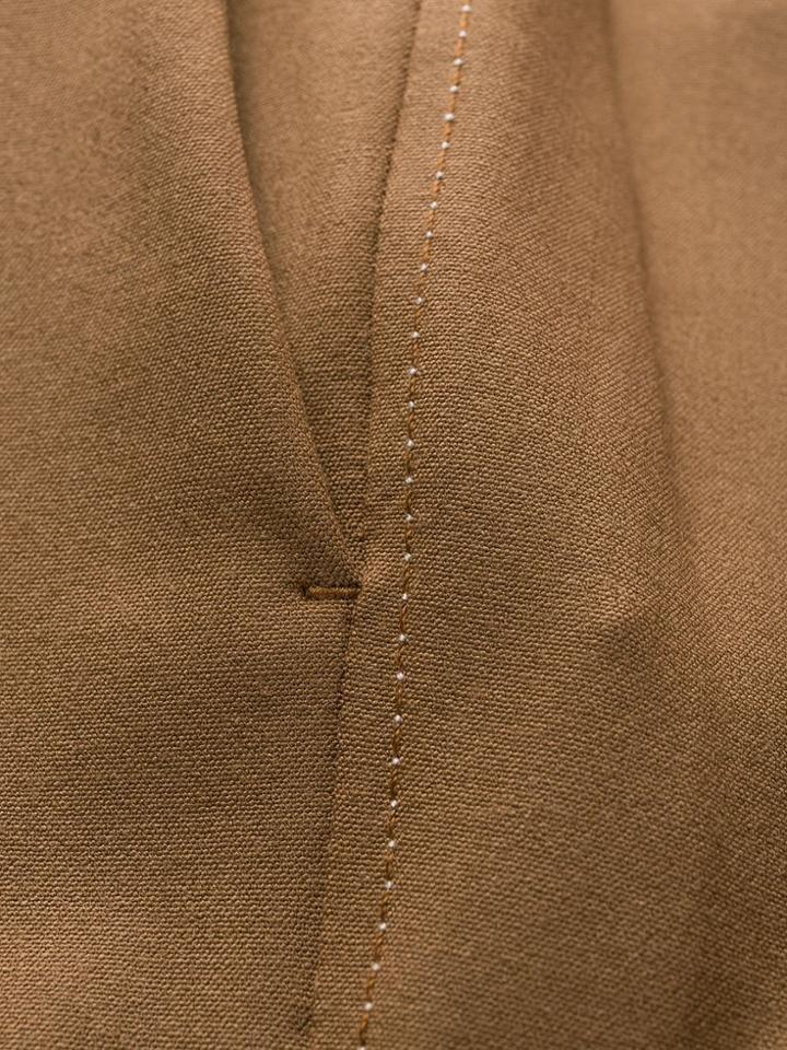 Piazza Sempione Cropped Flared Trousers - Brown