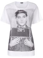 R13 Oversized Elvis Mugshot T-shirt - White