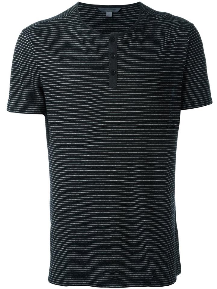 John Varvatos Striped T-shirt