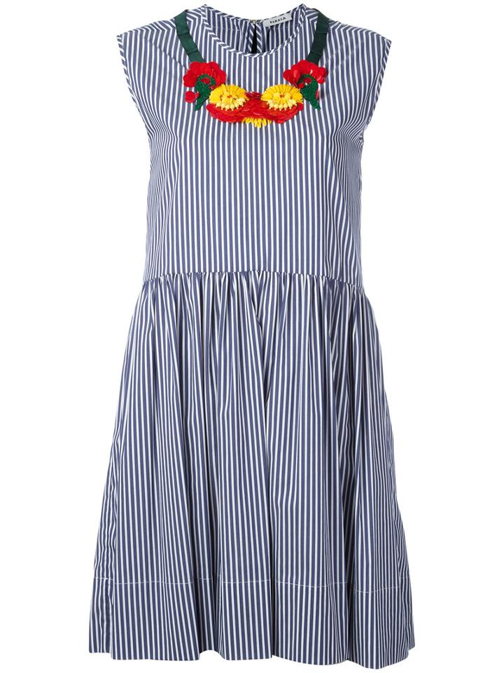P.a.r.o.s.h. Garonek Dress, Women's, Blue, Cotton/polyamide/spandex/elastane/pvc