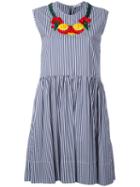 P.a.r.o.s.h. Garonek Dress, Women's, Blue, Cotton/polyamide/spandex/elastane/pvc