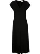 Lanvin V-neck Jumpsuit, Women's, Size: 42, Black, Viscose