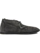Officine Creative Distressed Desert Boots, Men's, Size: 44, Grey, Calf Leather/deer Skin/leather