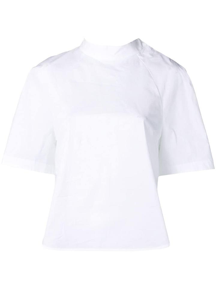 Enföld Knot Back Top - White