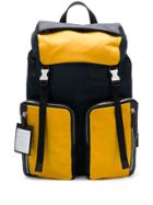 Fpm - Fabbrica Pelletterie Milano Double Buckle Oversized Backpack -