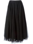 P.a.r.o.s.h. 'nyllex' Skirt, Women's, Size: Medium, Black, Polyamide/acetate/viscose