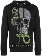 Philipp Plein Snake Hoodie - Black
