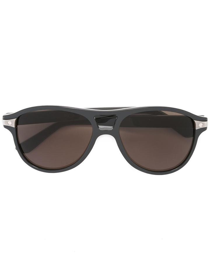 Cartier 'santos De Cartier' Sunglasses, Men's, Grey, Acetate/metal (other)