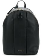 Calvin Klein Minimalist Paneled Backpack - Black