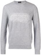 Ermenegildo Zegna Logo Sweatshirt - Grey
