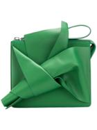 No21 Abstract Bow Clutch Bag - Green