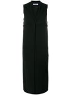 Chalayan Wrapped Front Midi Dress - Black