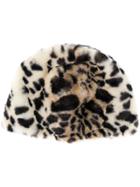 Bellerose Leopard Print Beanie - Brown