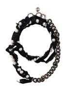 Lanvin Chunky Pearl Necklace - Black