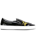 Dsquared2 Patch Detail Slip-on Sneakers