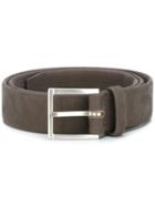 Orciani Square Buckle Belt - Grey