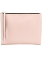 Marni Colour Block Zip Pouch - Brown