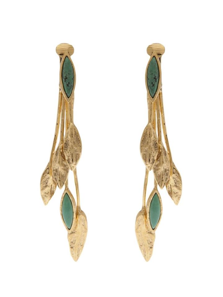 Aurelie Bidermann 'malibu' Earring, Women's, Green