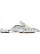 Chiara Ferragni Fluo Flirting Mules - Metallic