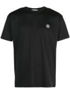 Stone Island Logo T-shirt - Black