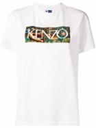 Kenzo Logo Stamped T-shirt - White