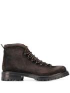 Officine Creative Lace Tactical Boots - Brown