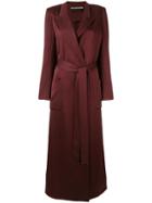 Roland Mouret Heathcoat Hammered Silk Coat