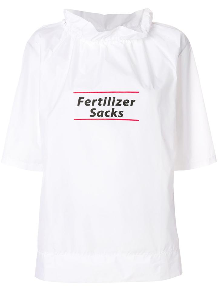 Ader Fertilizer Sacks T-shirt - White