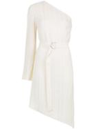 Nk One Shoulder Dress - White