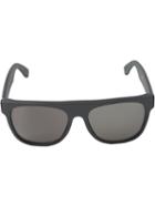 Retrosuperfuture 'flat Top Black Matte' Sunglasses